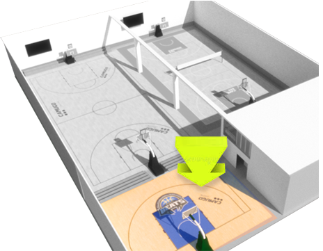 3x3 edző pálya